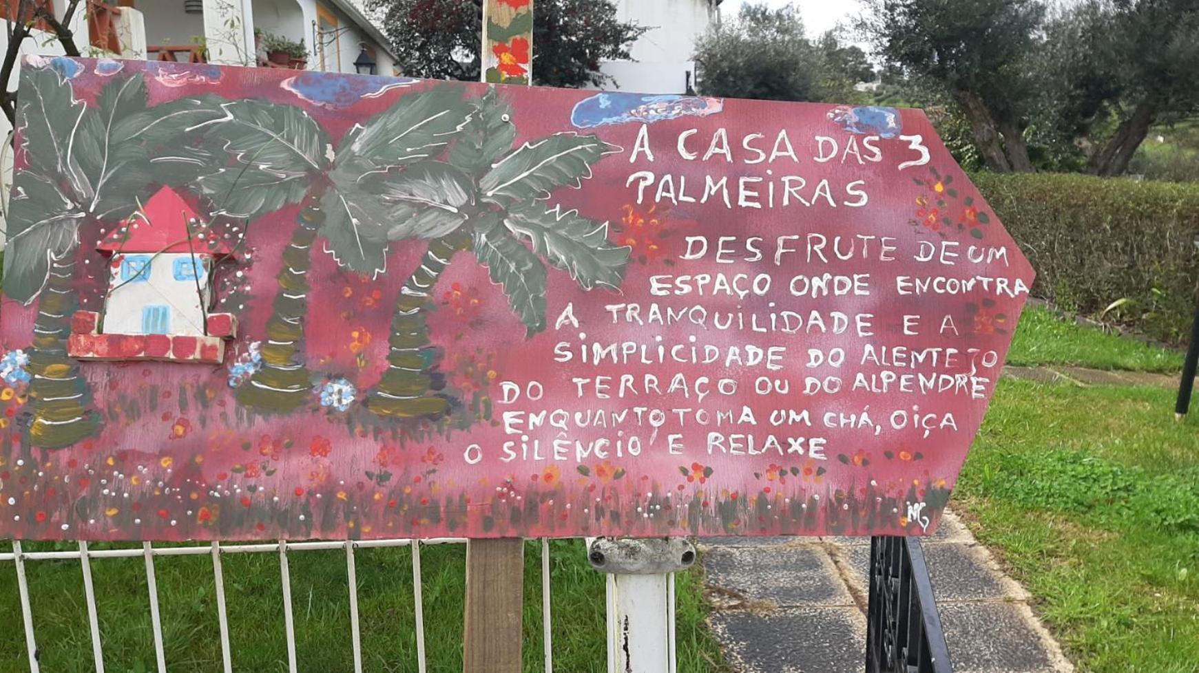 Casa Das 3 Palmeiras أرايولوس المظهر الخارجي الصورة